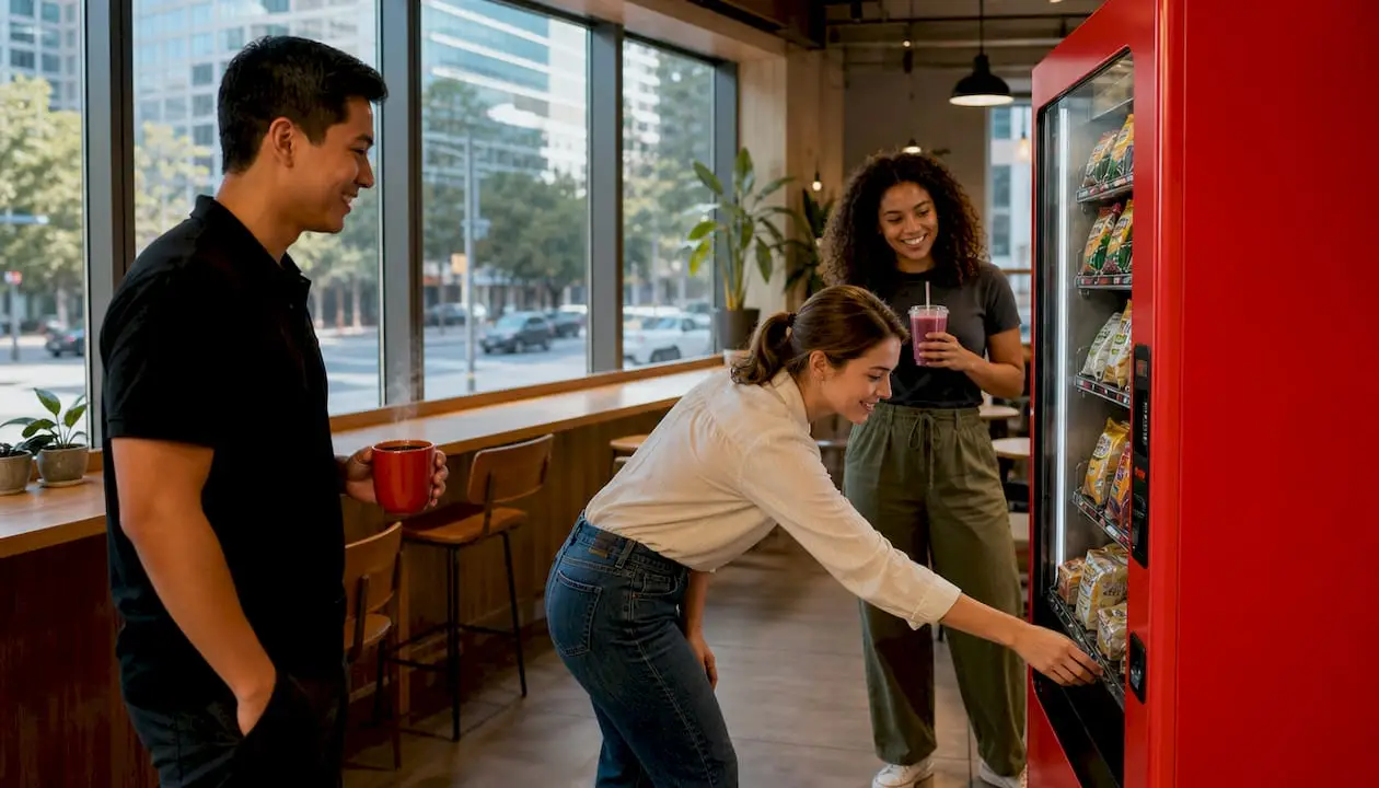 Read more about the article Vending’s Role in Workplace Satisfaction: HR Guide
