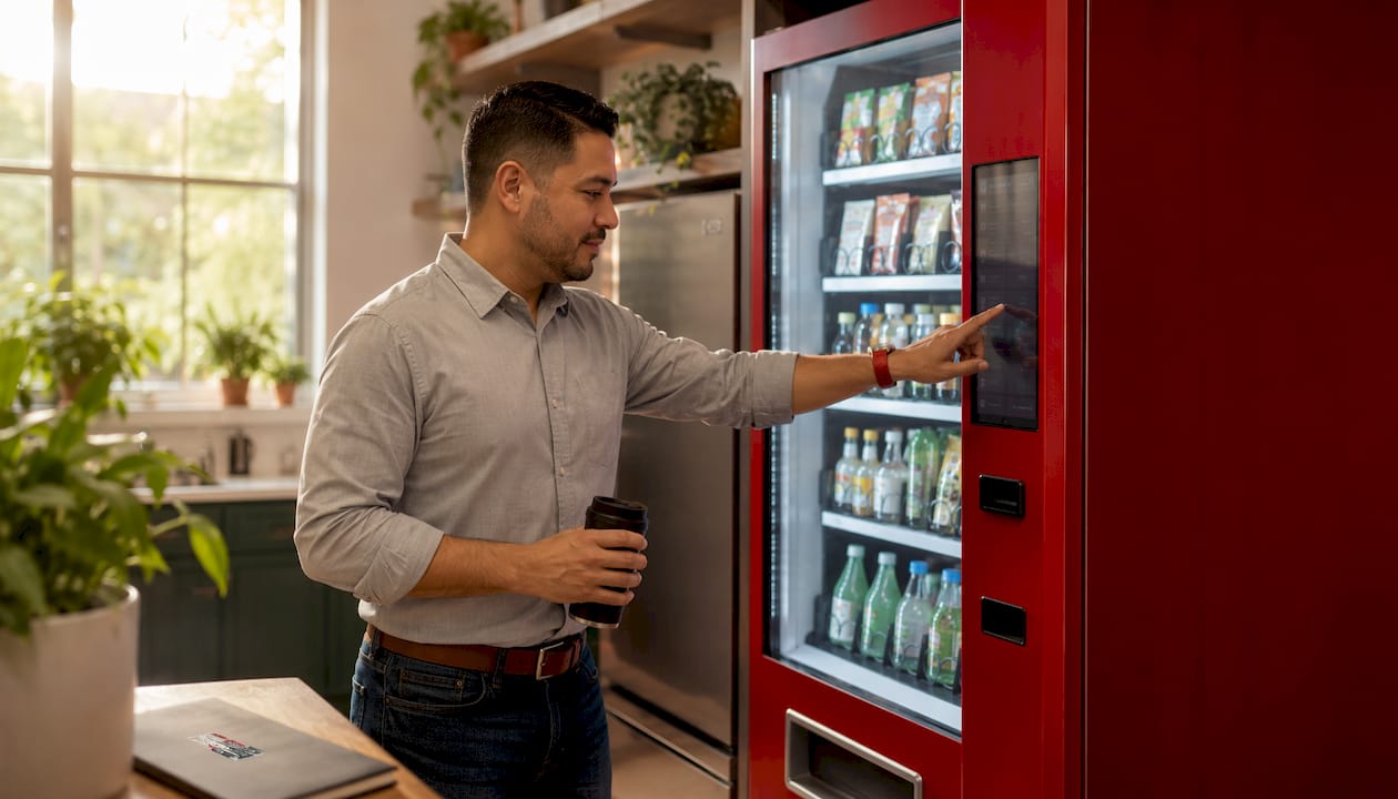 Read more about the article What Is Touch-Screen Vending? A Clear Business Guide