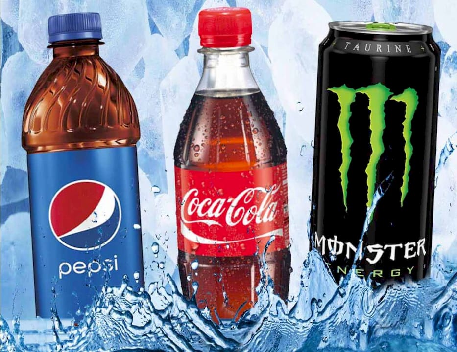 Coke and pepsi products